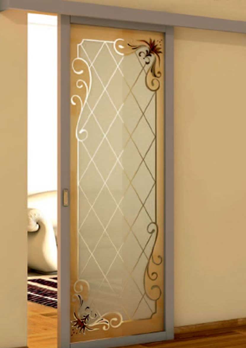 Porte vetrate, porte in vetro, porte in vetro decorato, porte in ...